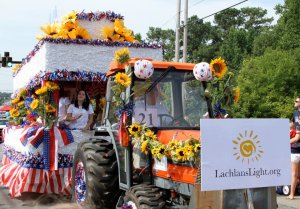 Lachlan's Light, 4th of July Parade