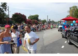 Lachlan's Light,  4th of July Parade